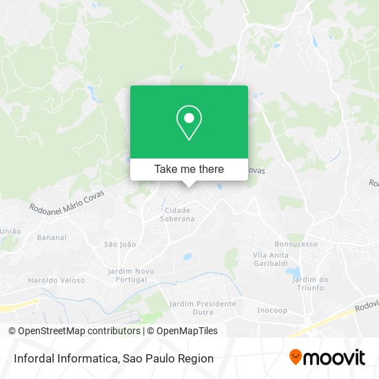 Infordal Informatica map