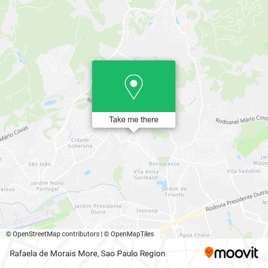 Rafaela de Morais More map
