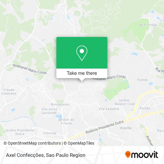 Axel Confecções map
