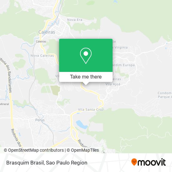 Brasquim Brasil map