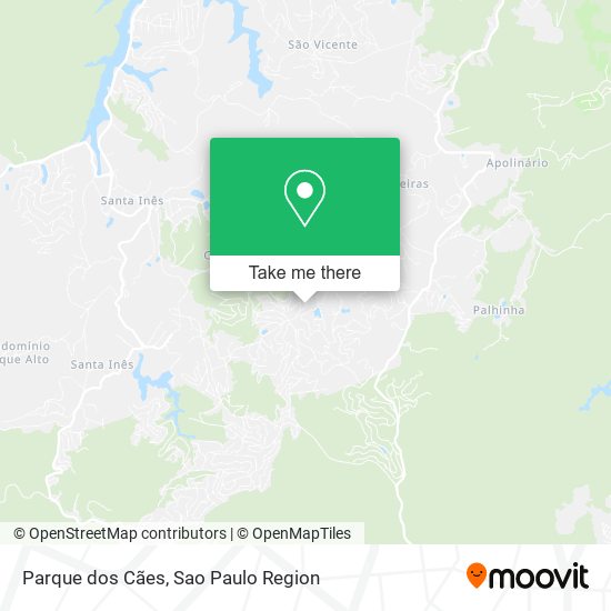 Parque dos Cães map