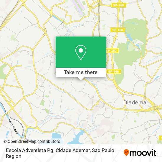 Escola Adventista Pg. Cidade Ademar map