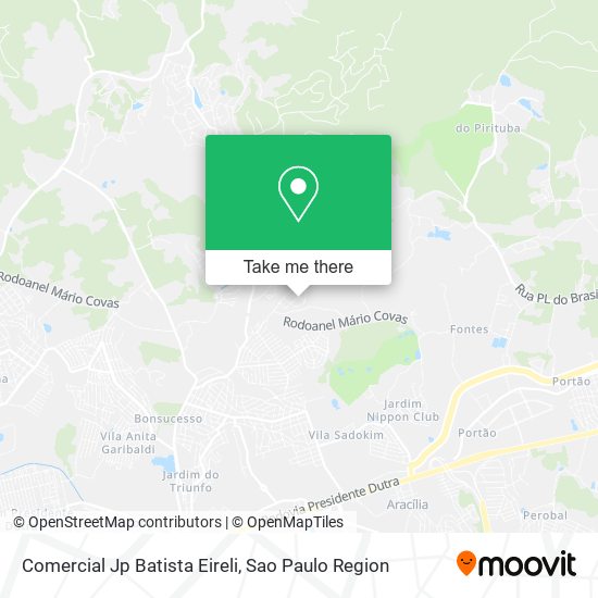 Comercial Jp Batista Eireli map