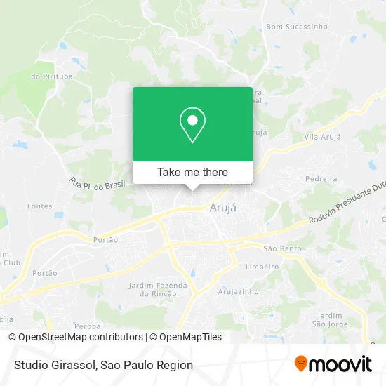 Studio Girassol map