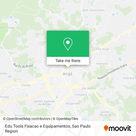 Mapa Edu Tools Fixacao e Equipamentos