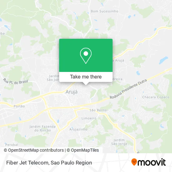 Fiber Jet Telecom map