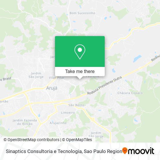 Sinaptics Consultoria e Tecnologia map