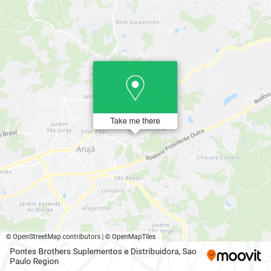 Pontes Brothers Suplementos e Distribuidora map