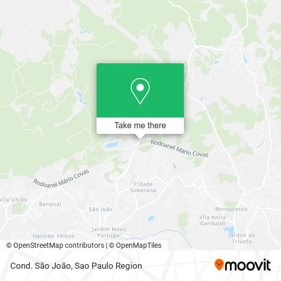 Cond. São João map