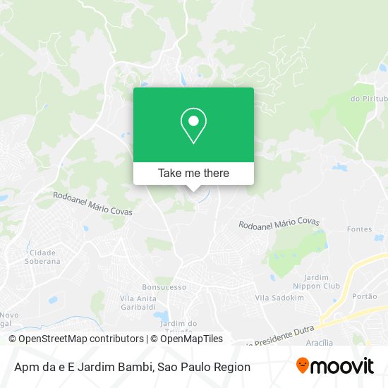 Apm da e E Jardim Bambi map
