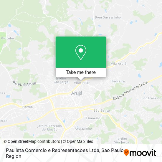 Mapa Paulista Comercio e Representacoes Ltda