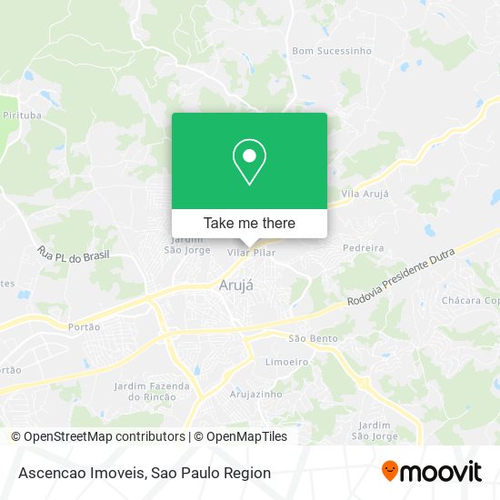 Mapa Ascencao Imoveis