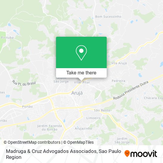 Madruga & Cruz Advogados Associados map