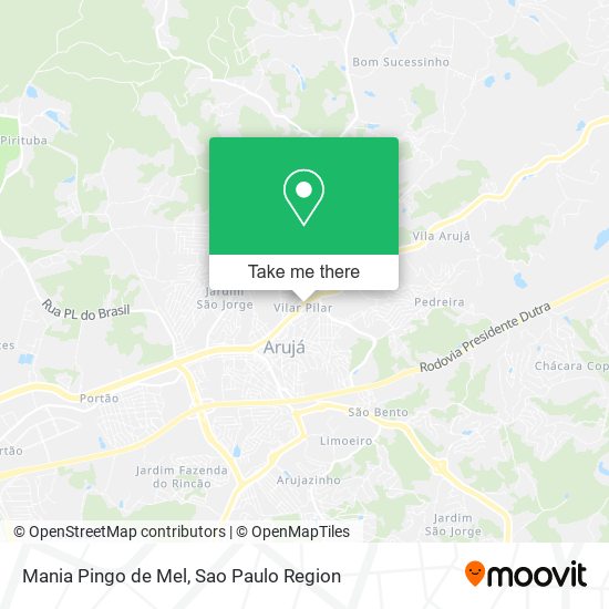 Mapa Mania Pingo de Mel