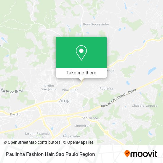 Paulinha Fashion Hair map