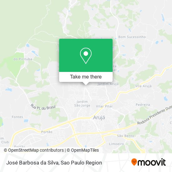 Mapa José Barbosa da Silva
