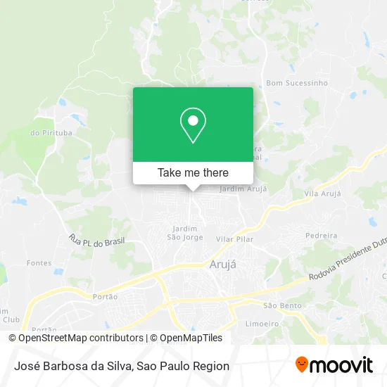 José Barbosa da Silva map