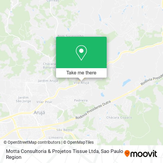 Mapa Motta Consultoria & Projetos Tissue Ltda