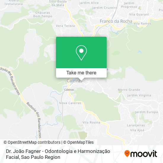 Dr. João Fagner - Odontologia e Harmonização Facial map
