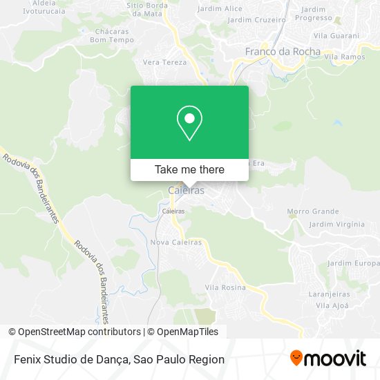 Fenix Studio de Dança map