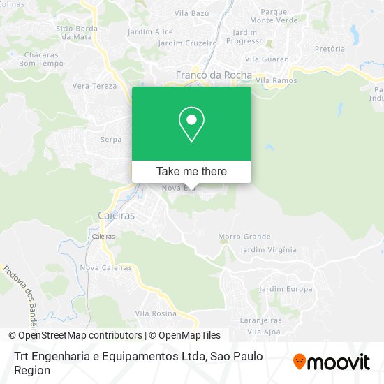 Trt Engenharia e Equipamentos Ltda map