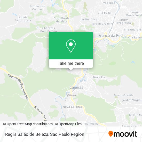 Regi's Salão de Beleza map
