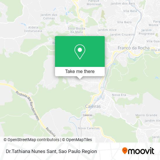 Dr.Tathiana Nunes Sant map