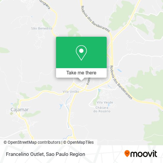 Mapa Francelino Outlet