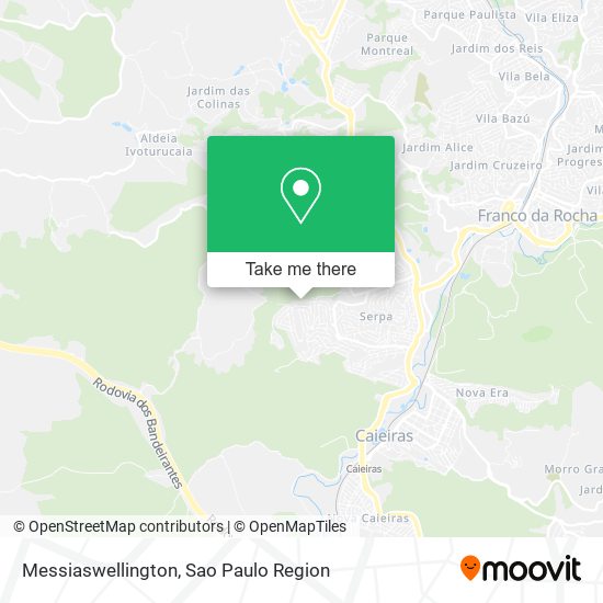 Mapa Messiaswellington