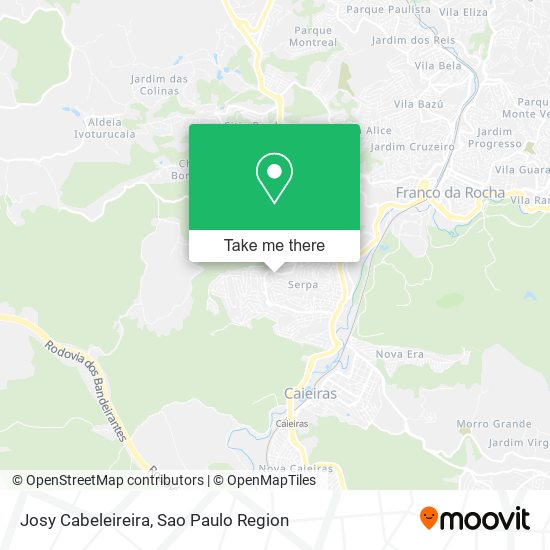 Josy Cabeleireira map