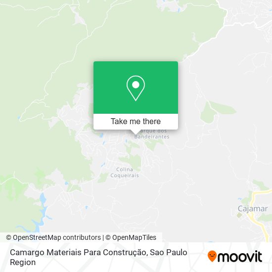 Camargo Materiais Para Construção map
