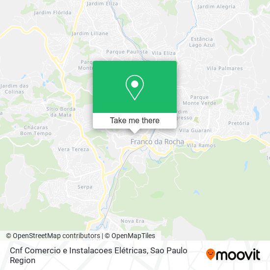 Cnf Comercio e Instalacoes Elétricas map