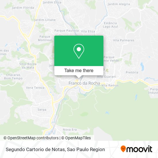 Segundo Cartorio de Notas map