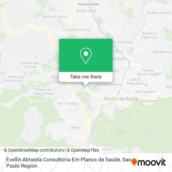 Evellin Almeida Consultoria Em Planos de Saúde map