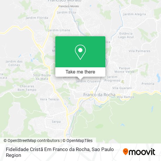 Fidelidade Cristã Em Franco da Rocha map