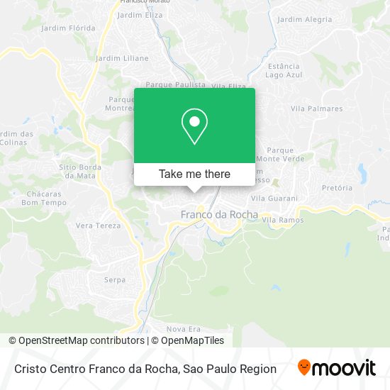 Cristo Centro Franco da Rocha map