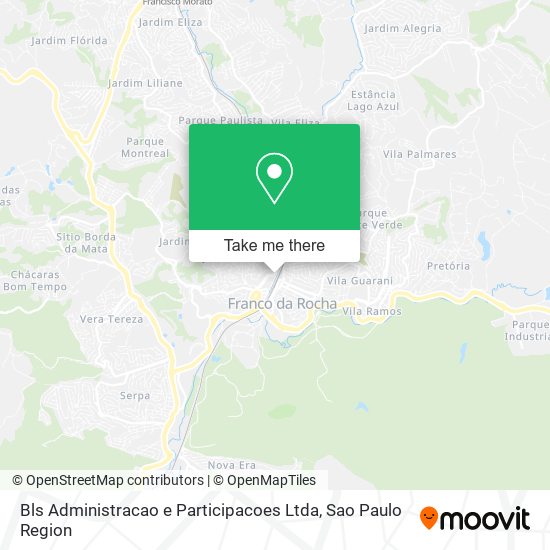 Bls Administracao e Participacoes Ltda map