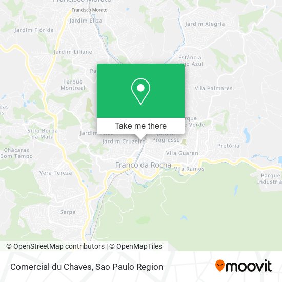 Comercial du Chaves map