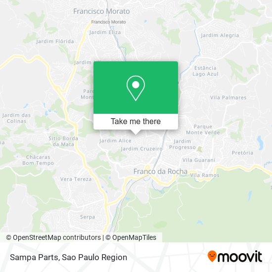 Sampa Parts map