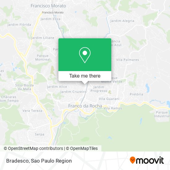 Bradesco map