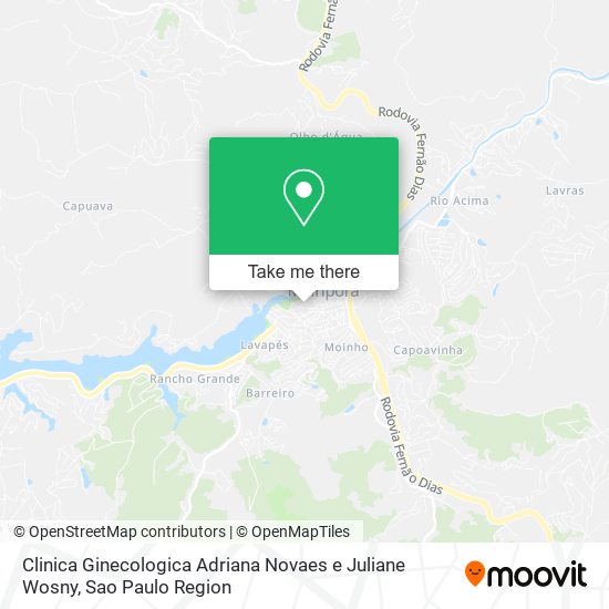 Clinica Ginecologica Adriana Novaes e Juliane Wosny map