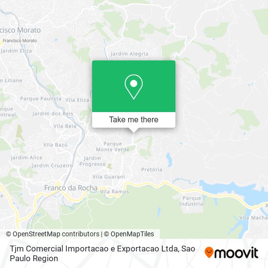 Mapa Tjm Comercial Importacao e Exportacao Ltda