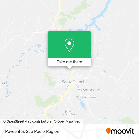 Pavcenter map