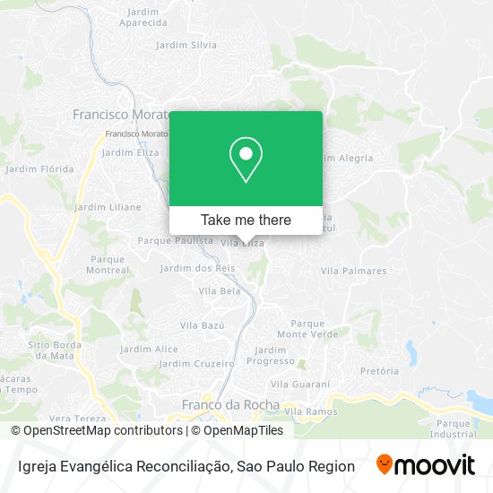 Igreja Evangélica Reconciliação map