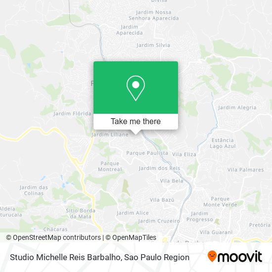 Mapa Studio Michelle Reis Barbalho