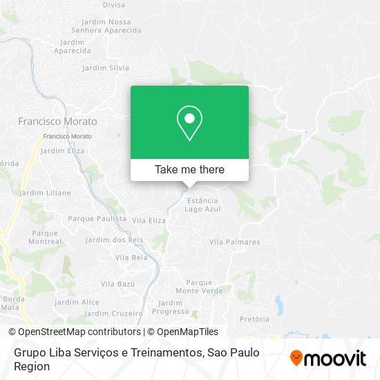 Grupo Liba Serviços e Treinamentos map