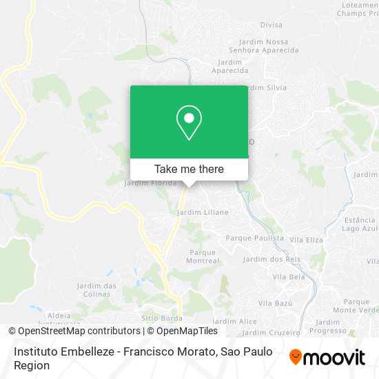 Instituto Embelleze - Francisco Morato map