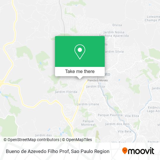 Bueno de Azevedo Filho Prof map