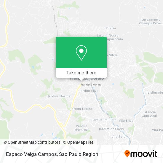 Espaco Veiga Campos map