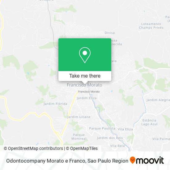Mapa Odontocompany Morato e Franco